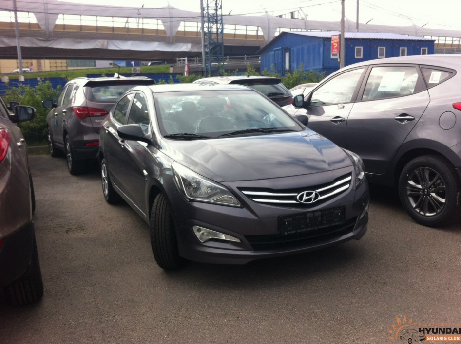 новый hyundai solaris 2014 
