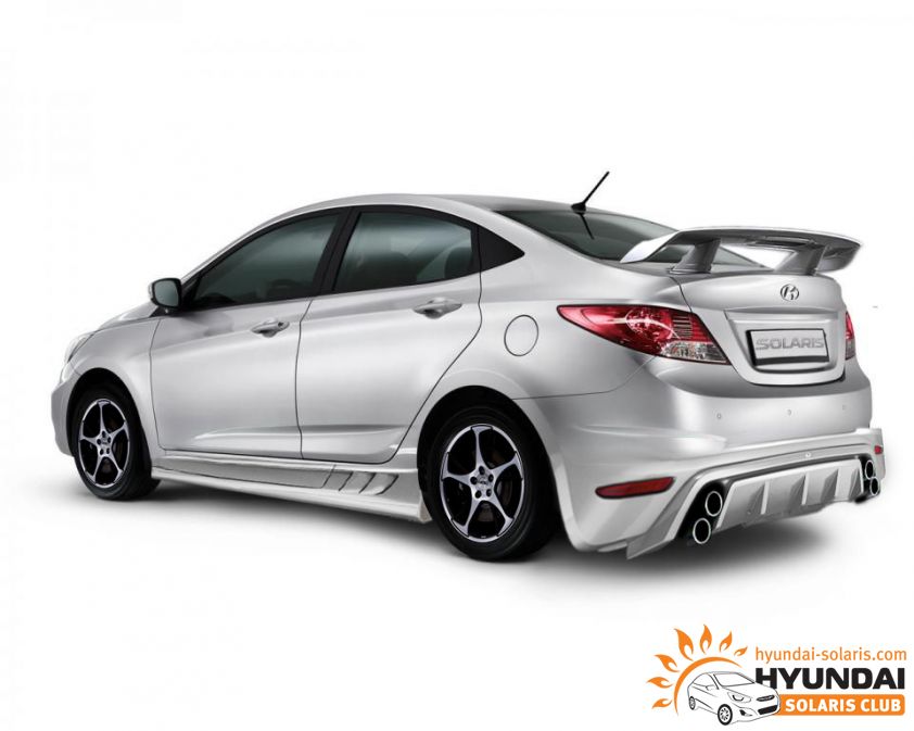 hyundai solaris тюнинг 
