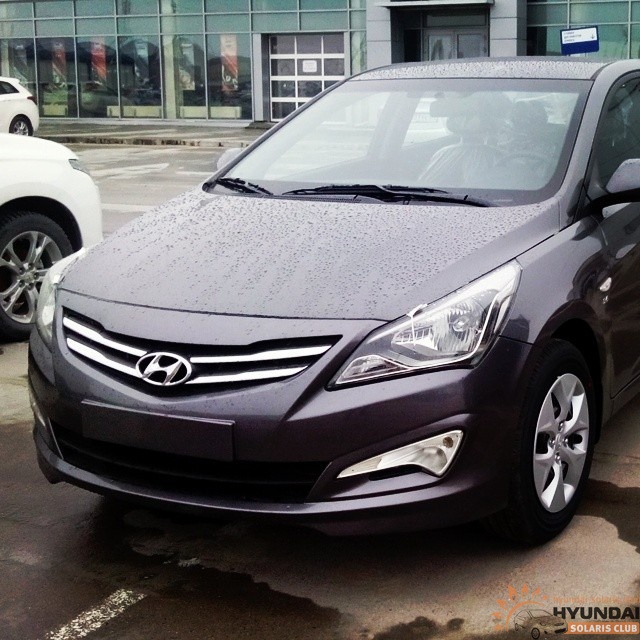 новый hyundai solaris 2014 
