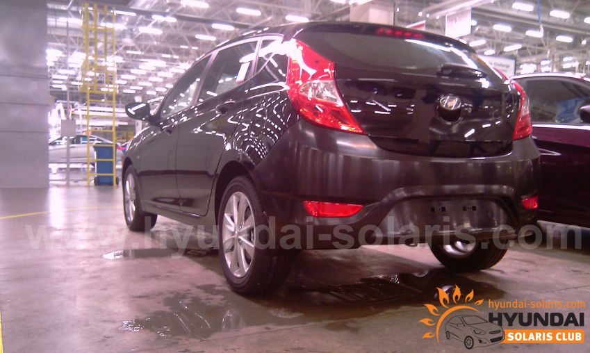 Hyundai Solaris hatchback,  