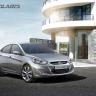 Wallpaper Hyundai Solaris front