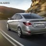 Wallpaper Hyundai Solaris back