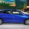 Hyundai Accent 2012 hatchback, вид сбоку