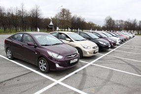На Hyundai Solaris - в честь Дня Победы