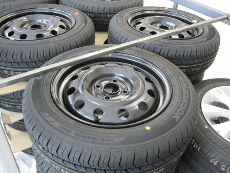 Стальные диски и шины Hankook Optimo 185/65/R15 88H для Hyundai Solaris