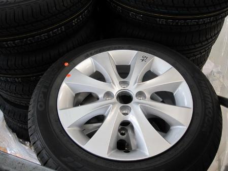 Литые диски и шины Hankook Optimo 185/65/R15 88H для Hyundai Solaris